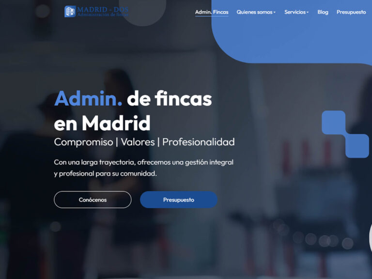 nueva web madrid dos